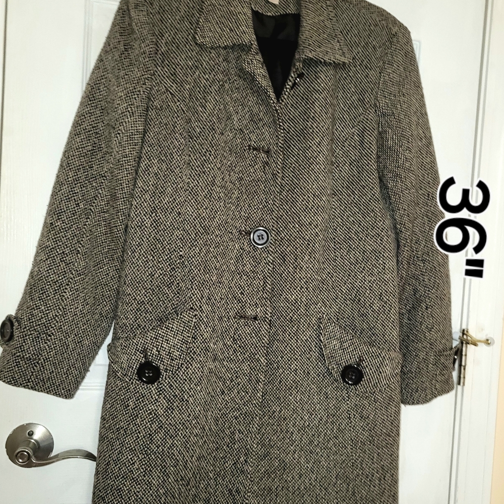 Women's Brown and Beige Coat